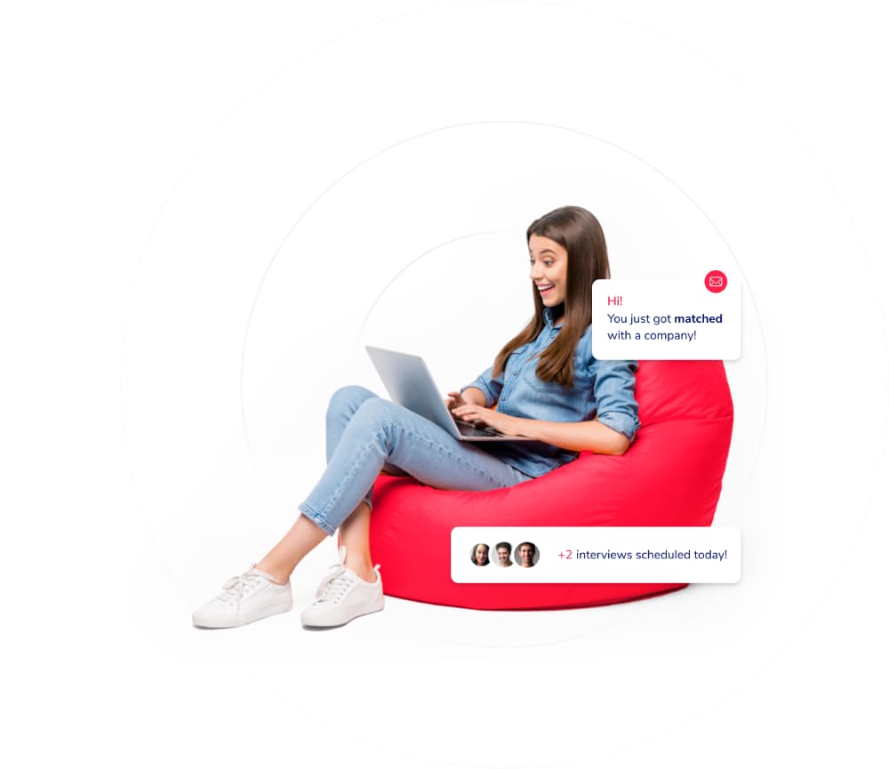 Job search platform to find onsite, hybrid, or remote jobs near you with automatic matching